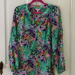 Lily Pulitzer Elsa blouse, size large